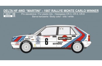 Transkit – Lancia Delta HF 4WD - 1987 Rallye Monte Carlo 1/24 "LIMITED"